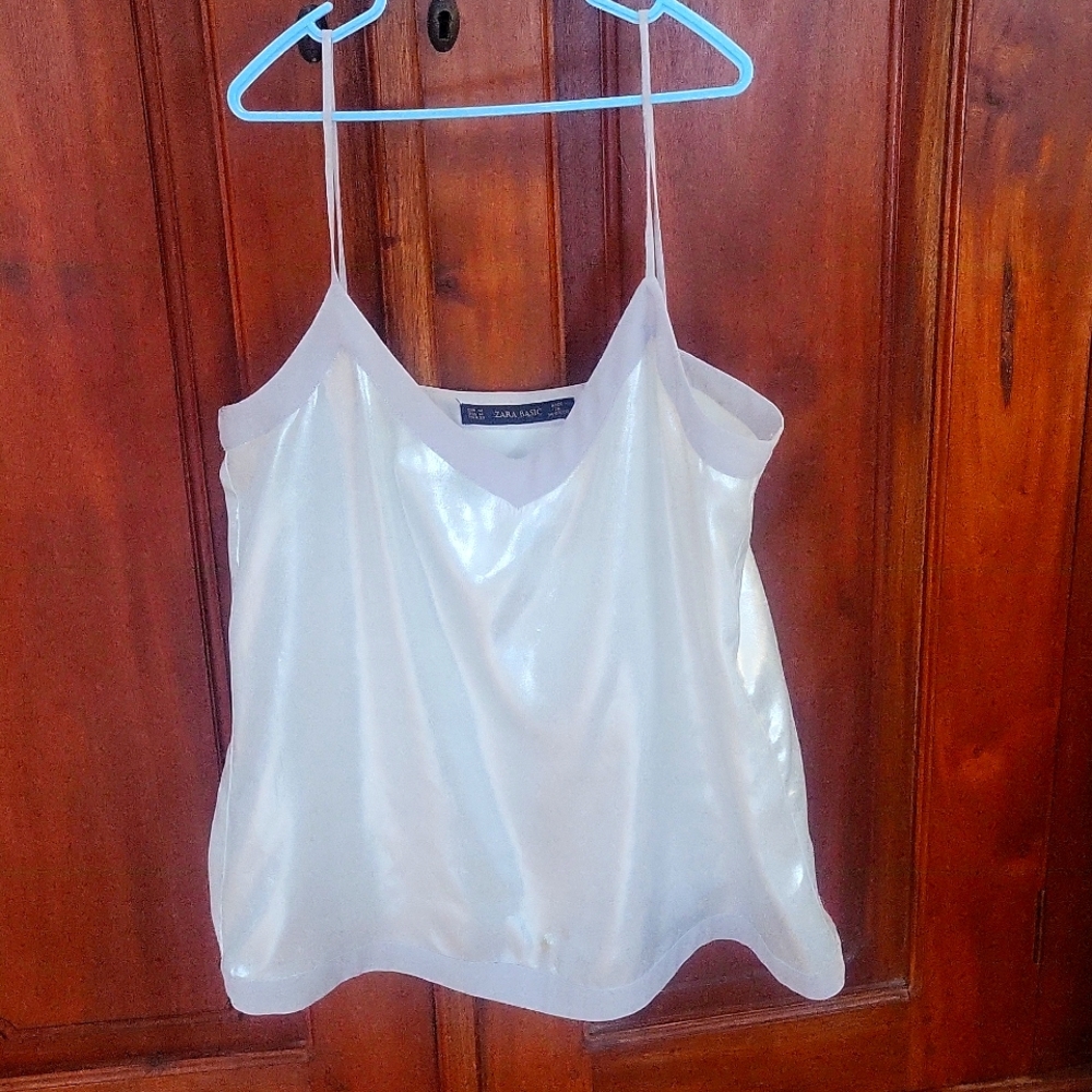Zara satin camisole